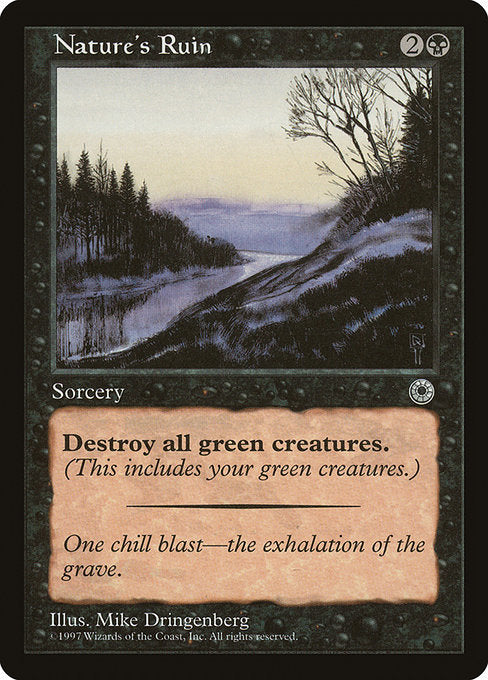 Nature's Ruin [Portal] - Evolution TCG