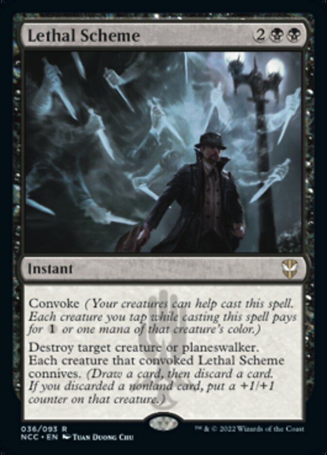 Lethal Scheme [Streets of New Capenna Commander] - Evolution TCG