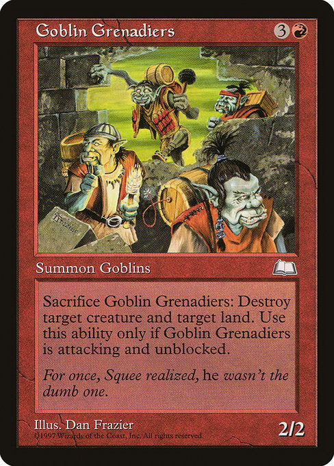 Goblin Grenadiers [Weatherlight] - Evolution TCG