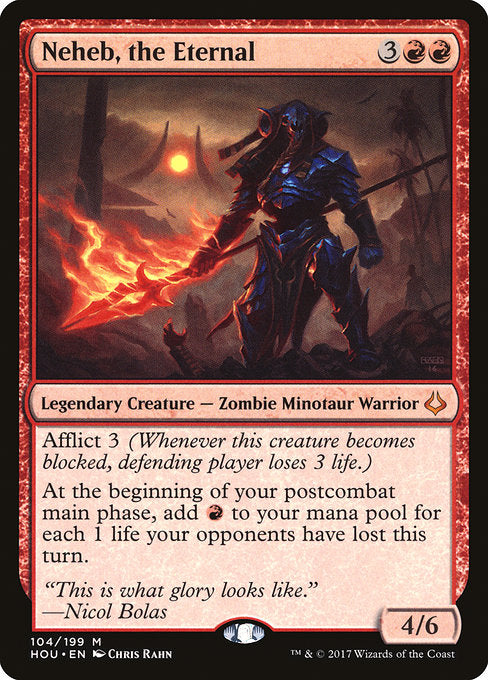 Neheb, the Eternal [Hour of Devastation] - Evolution TCG