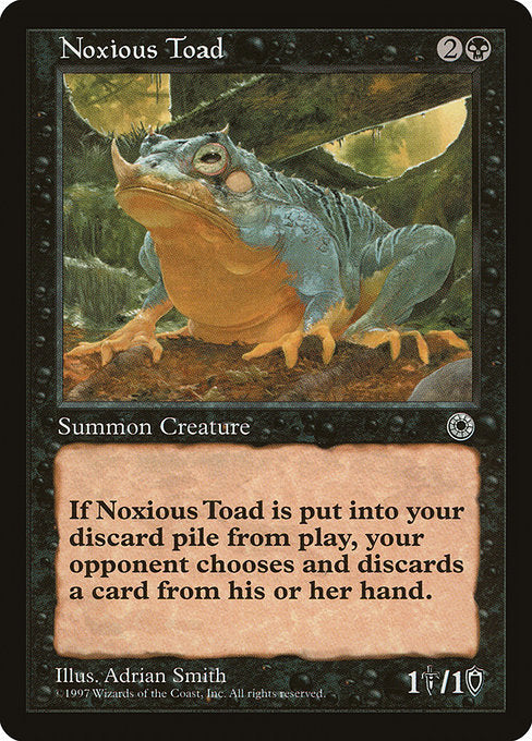 Noxious Toad [Portal] - Evolution TCG