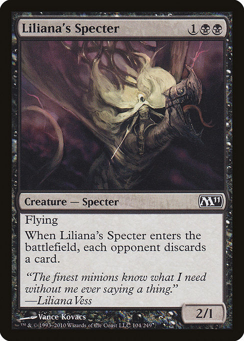Liliana's Specter [Magic 2011] - Evolution TCG