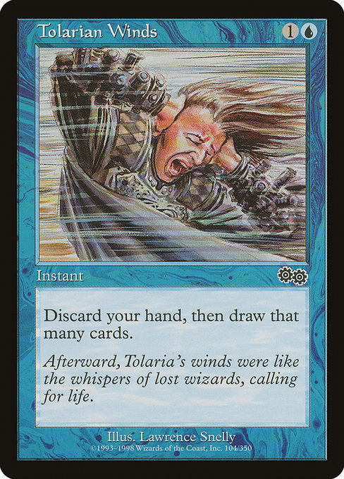 Tolarian Winds [Urza's Saga] - Evolution TCG