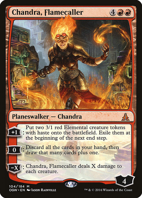Chandra, Flamecaller [Oath of the Gatewatch] - Evolution TCG
