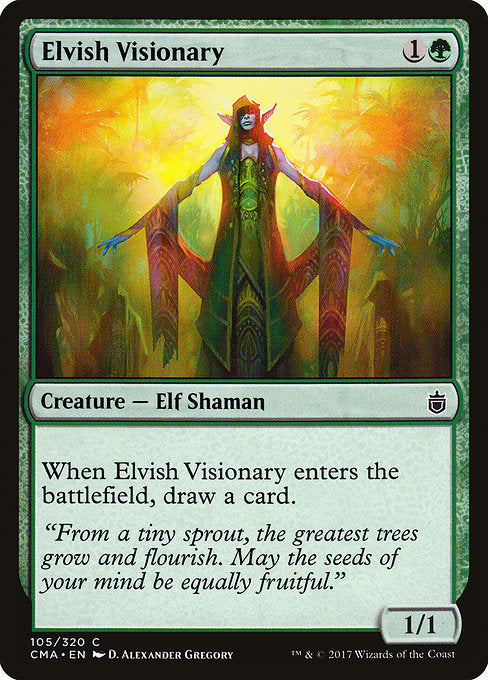 Elvish Visionary [Commander Anthology] - Evolution TCG