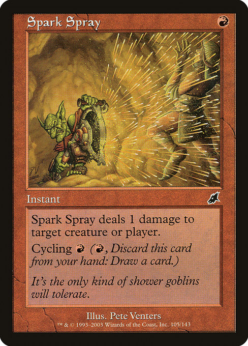 Spark Spray [Scourge] - Evolution TCG