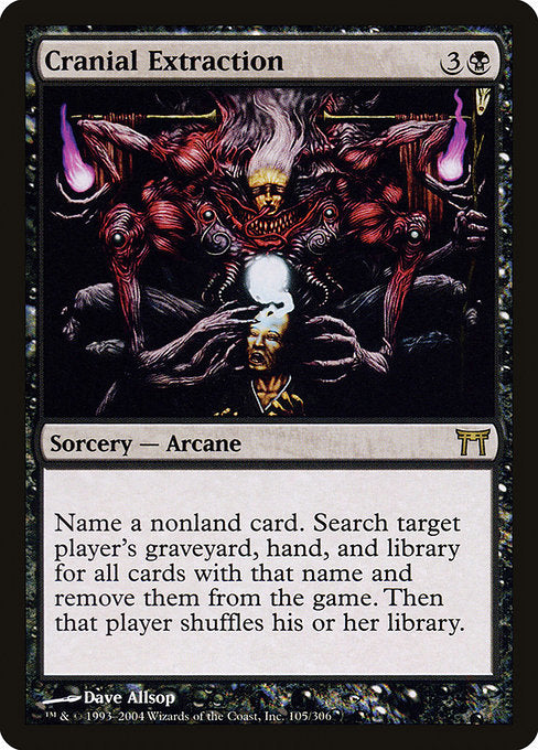 Cranial Extraction [Champions of Kamigawa] - Evolution TCG