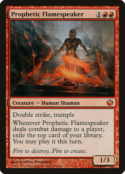 Prophetic Flamespeaker [Journey into Nyx] - Evolution TCG