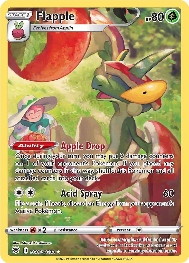 Flapple (TG02/TG30) [Sword & Shield: Astral Radiance] - Evolution TCG