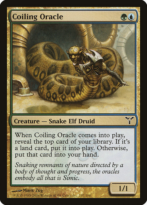 Coiling Oracle [Dissension] - Evolution TCG