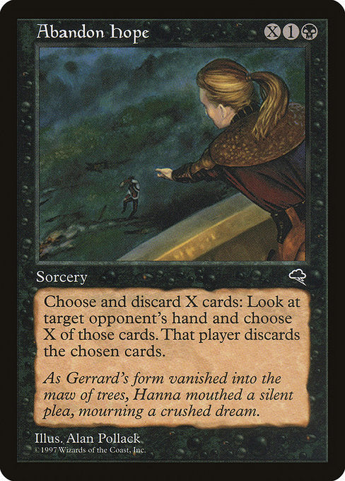 Abandon Hope [Tempest] - Evolution TCG