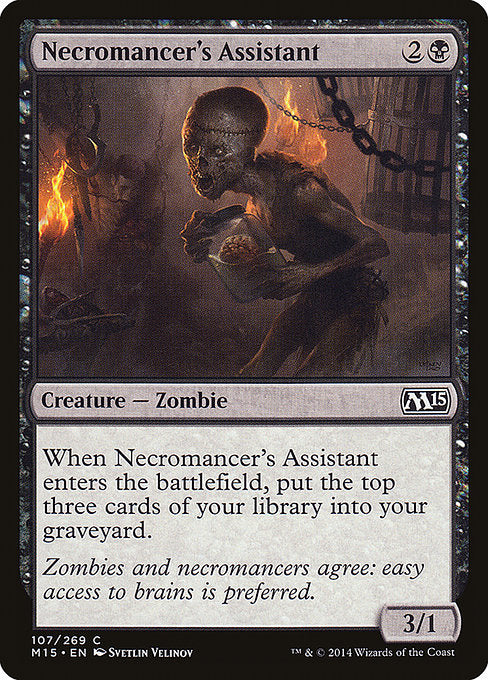 Necromancer's Assistant [Magic 2015] - Evolution TCG