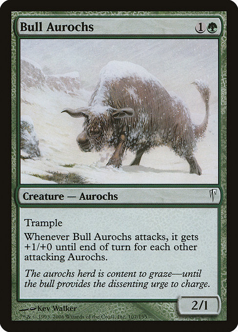 Bull Aurochs [Coldsnap] - Evolution TCG