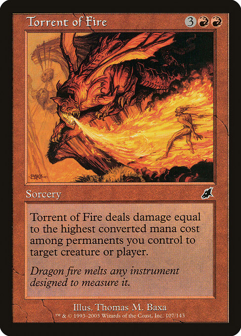 Torrent of Fire [Scourge] - Evolution TCG