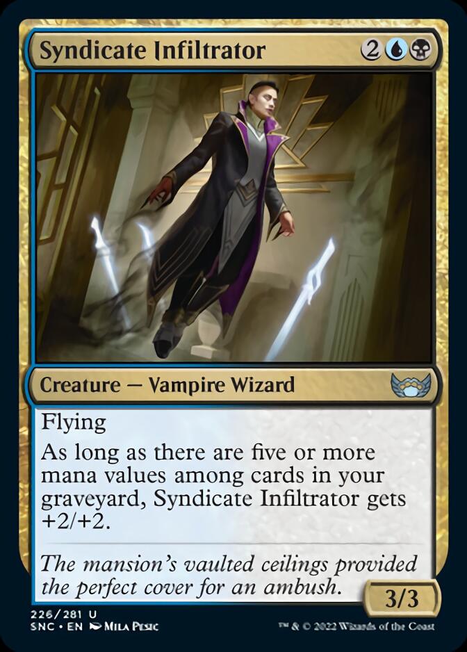 Syndicate Infiltrator [Streets of New Capenna] - Evolution TCG
