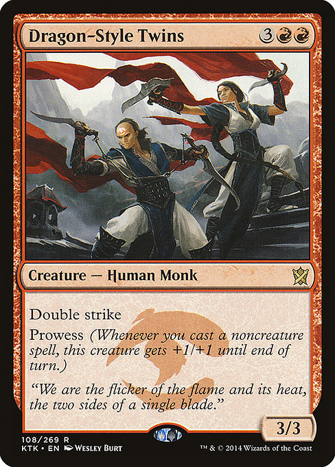 Dragon-Style Twins [Khans of Tarkir] - Evolution TCG