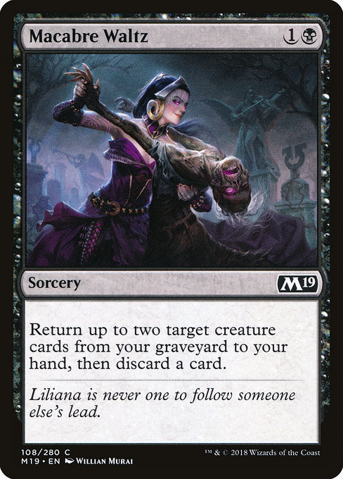 Macabre Waltz [Core Set 2019] - Evolution TCG