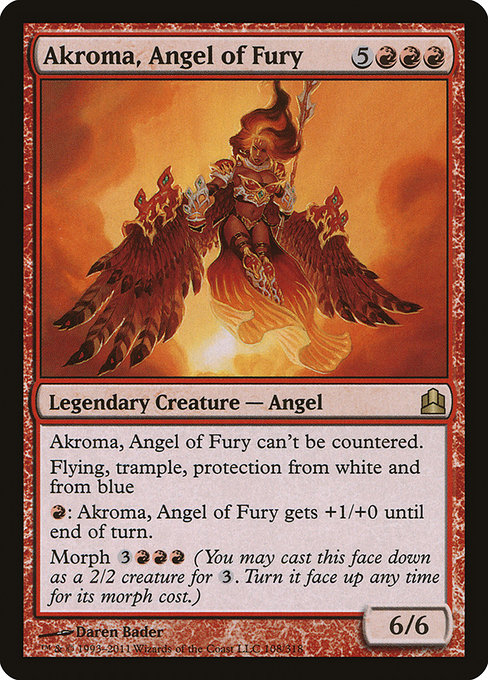 Akroma, Angel of Fury [Commander 2011] - Evolution TCG