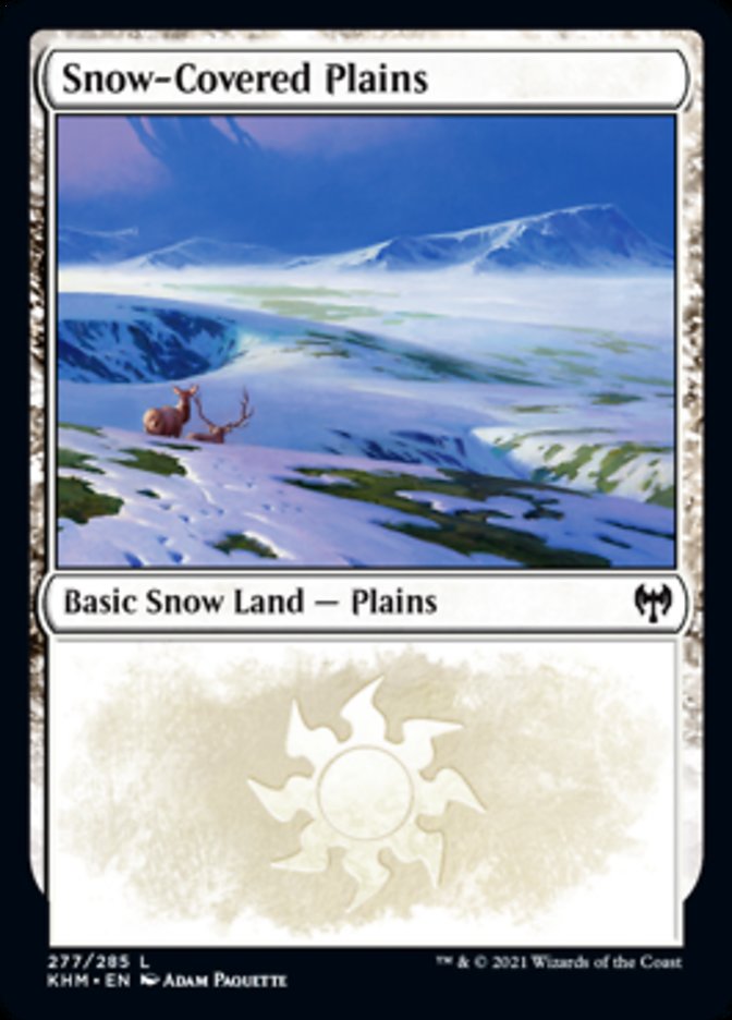 Snow-Covered Plains (277) [Kaldheim] - Evolution TCG