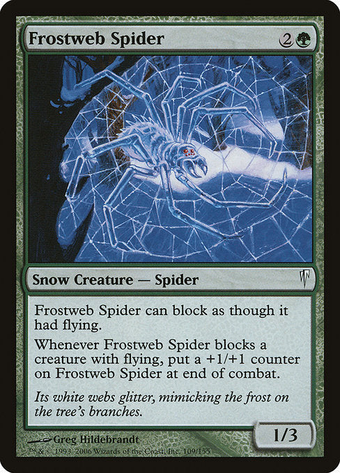 Frostweb Spider [Coldsnap] - Evolution TCG