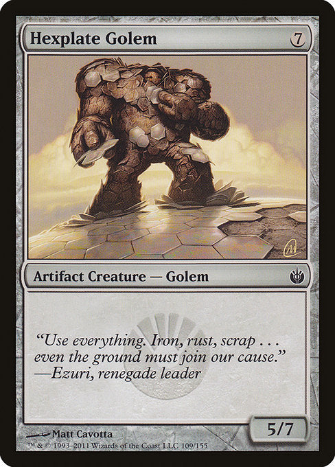 Hexplate Golem [Mirrodin Besieged] - Evolution TCG