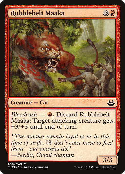 Rubblebelt Maaka [Modern Masters 2017] - Evolution TCG