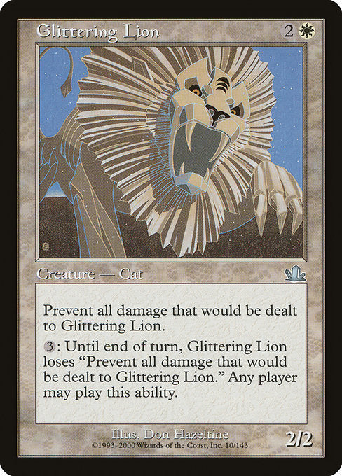 Glittering Lion [Prophecy] - Evolution TCG