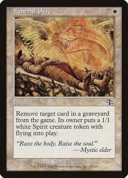 Funeral Pyre [Judgment] - Evolution TCG