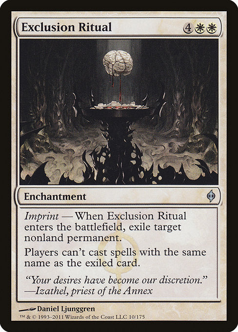 Exclusion Ritual [New Phyrexia] - Evolution TCG