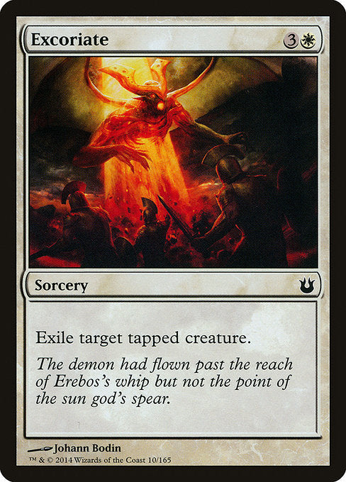 Excoriate [Born of the Gods] - Evolution TCG