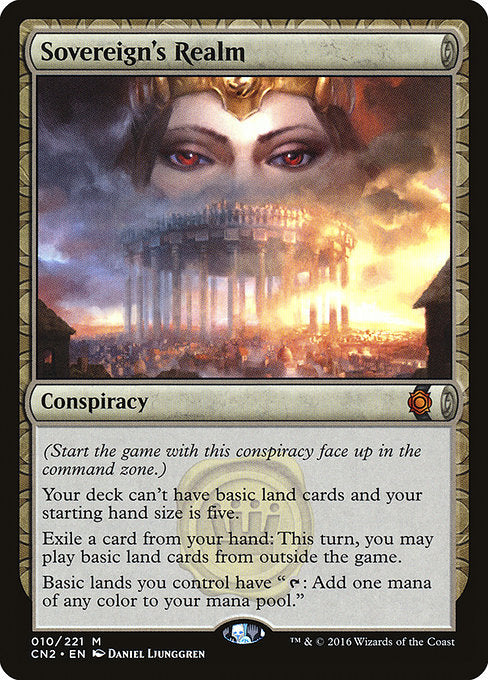 Sovereign's Realm [Conspiracy: Take the Crown] - Evolution TCG