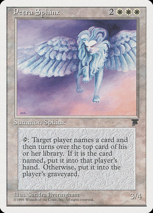 Petra Sphinx [Chronicles] - Evolution TCG