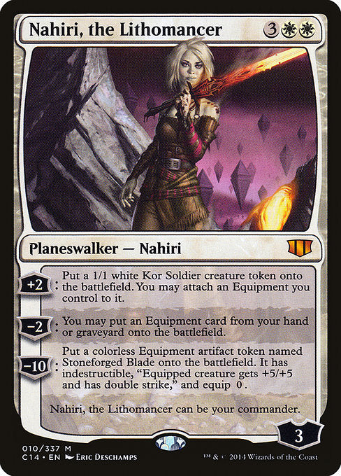 Nahiri, the Lithomancer [Commander 2014] - Evolution TCG