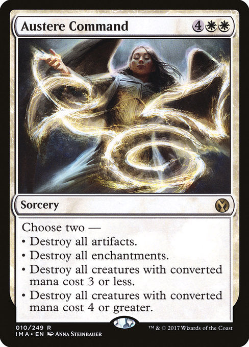Austere Command [Iconic Masters] - Evolution TCG