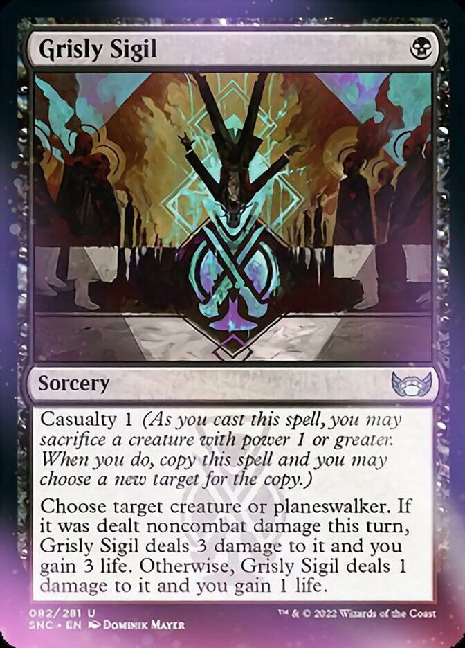 Grisly Sigil [Streets of New Capenna] - Evolution TCG