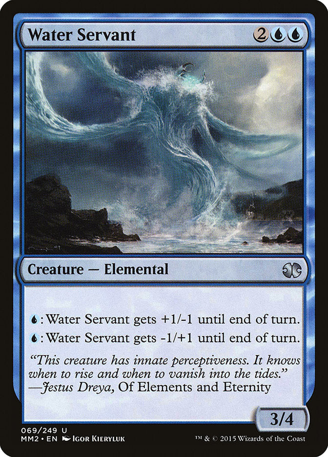 Water Servant [Modern Masters 2015] - Evolution TCG