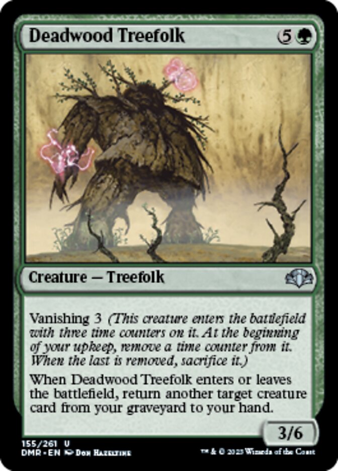 Deadwood Treefolk [Dominaria Remastered] - Evolution TCG