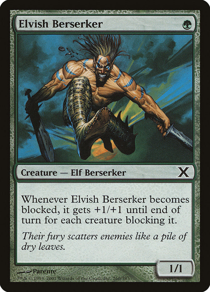 Elvish Berserker [Tenth Edition] - Evolution TCG