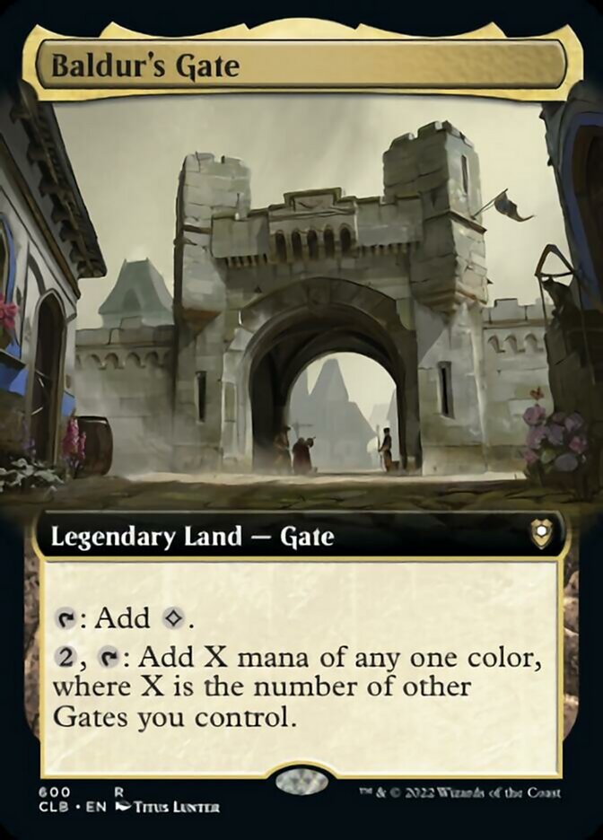 Baldur's Gate (Extended Art) [Commander Legends: Battle for Baldur's Gate] - Evolution TCG