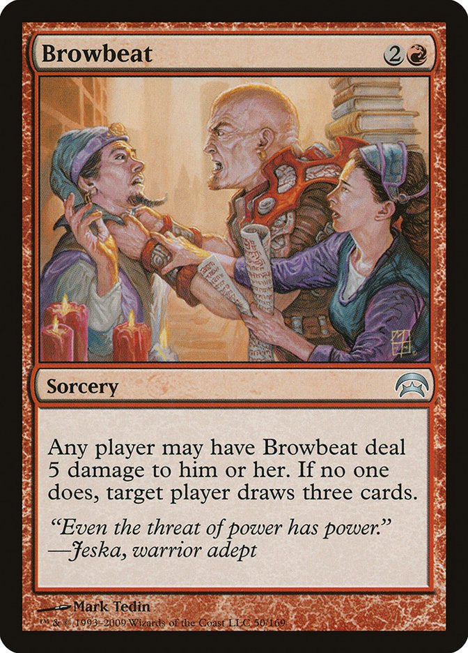 Browbeat [Planechase] - Evolution TCG