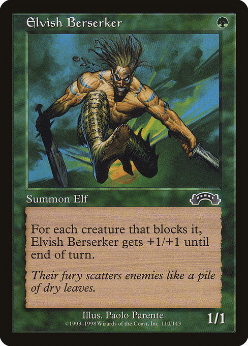 Elvish Berserker [Exodus] - Evolution TCG