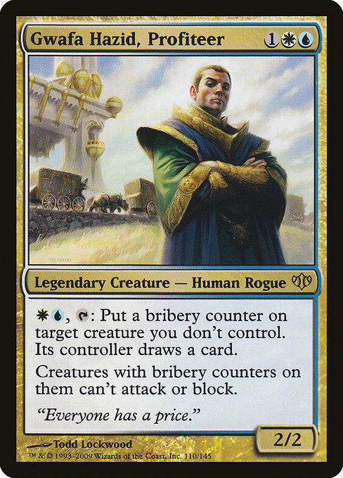 Gwafa Hazid, Profiteer [Conflux] - Evolution TCG