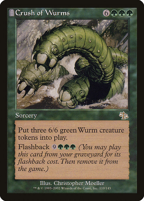 Crush of Wurms [Judgment] - Evolution TCG