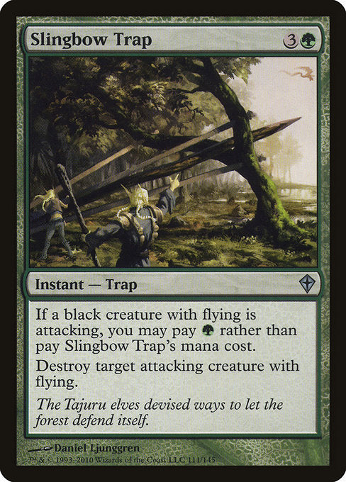 Slingbow Trap [Worldwake] - Evolution TCG