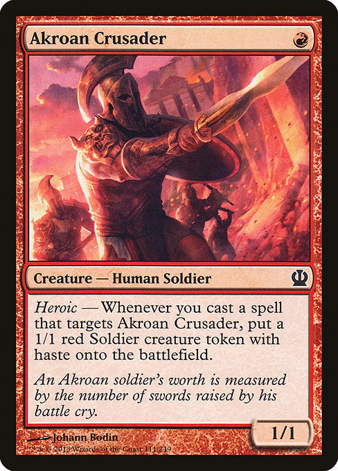 Akroan Crusader [Theros] - Evolution TCG