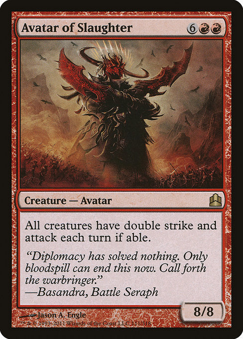 Avatar of Slaughter [Commander 2011] - Evolution TCG