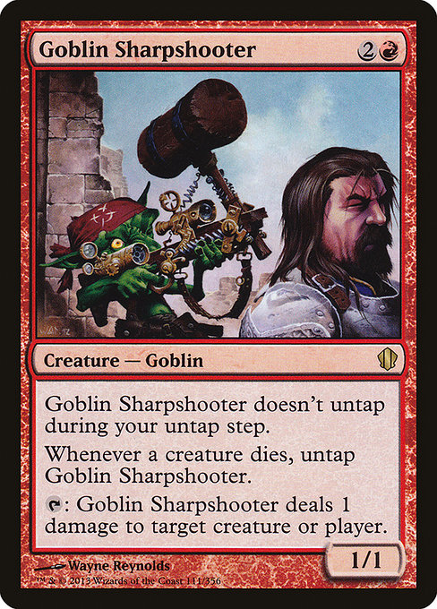Goblin Sharpshooter [Commander 2013] - Evolution TCG