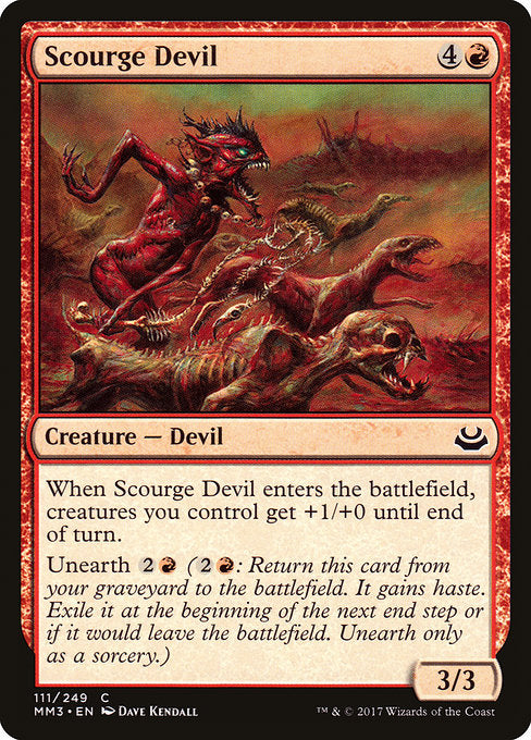 Scourge Devil [Modern Masters 2017] - Evolution TCG