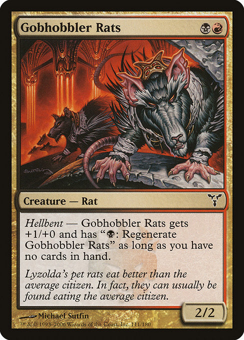 Gobhobbler Rats [Dissension] - Evolution TCG