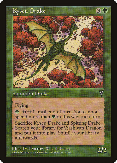 Kyscu Drake [Visions] - Evolution TCG